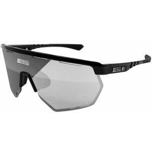 SCICON Aerowing Black Gloss/SCNPP Photochromic Silver Cyklistické okuliare