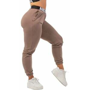 Nebbia Iconic Mid-Waist Sweatpants Brown L Fitness nohavice