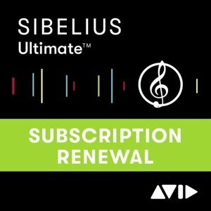 AVID Sibelius Ultimate 1Y Subscription (Renewal) (Digitálny produkt)