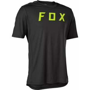 FOX Ranger Short Sleeve Jersey Moth Black/Yellow M Dres