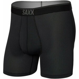 SAXX Quest Boxer Brief Black II S Fitness bielizeň