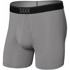 SAXX Quest Boxer Brief Dark Charcoal II S Fitness bielizeň
