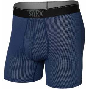 SAXX Quest Boxer Brief Midnight Blue II S Fitness bielizeň