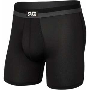SAXX Sport Mesh Boxer Brief Black S Fitness bielizeň