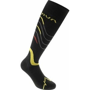 La Sportiva Skialp Socks Black/Yellow L Ponožky