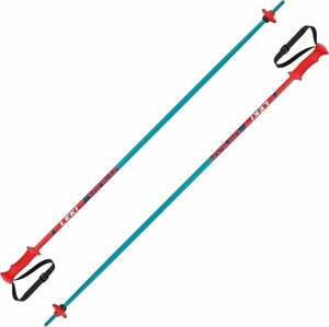 Leki Rider Ski Poles Petrol/Fluorescent Red/Pearlnightblue 95 cm