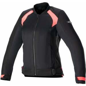 Alpinestars Eloise V2 Women's Air Jacket Black/Diva Pink XL Textilná bunda