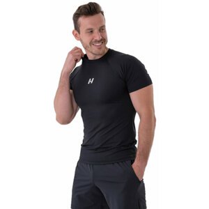 Nebbia Functional Slim-fit T-shirt Black L Fitness tričko