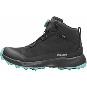 Icebug Dámske outdoorové topánky Stavre Womens BUGrip GTX Black/Jade Mist 40