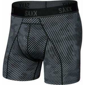 SAXX Kinetic Boxer Brief Optic Camo/Black S Fitness bielizeň