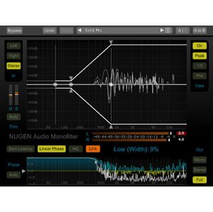 Nugen Audio Monofilter > Monofilter V4 UPG (Digitálny produkt)