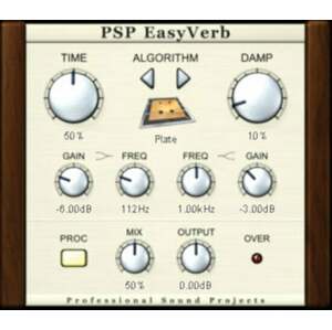 PSP AUDIOWARE EasyVerb (Digitálny produkt)