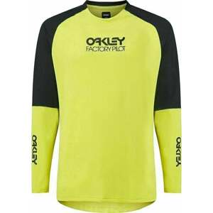 Oakley Factory Pilot MTB LS Jersey II Black/Sulphur XL Dres