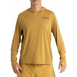 Adventer & fishing Mikina Functional Hooded UV T-shirt Sand S