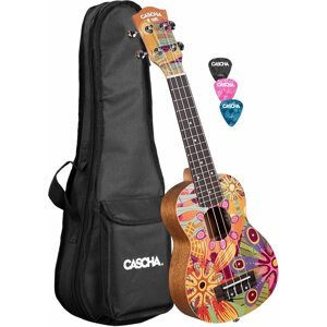 Cascha HH 2603 Art Series Sopránové ukulele Kvety