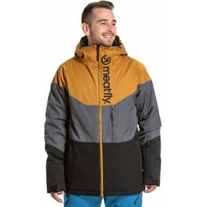 Meatfly Hoax Premium Snb & Ski Jacket Wood/Dark Grey/Black L