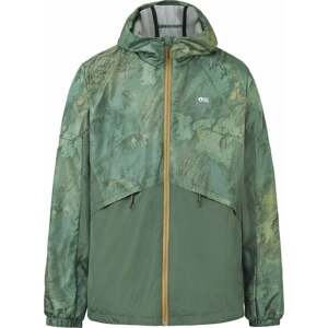Picture Laman Printed Jacket Geology Green L Outdoorová bunda