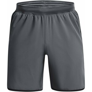 Under Armour Men's UA HIIT Woven 8" Shorts Pitch Gray/Black XL Fitness nohavice