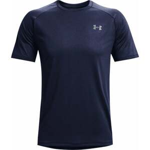 Under Armour Men's UA Tech 2.0 Textured Short Sleeve T-Shirt Midnight Navy/Pitch Gray M Fitness tričko