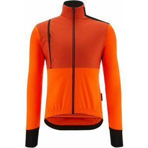 Santini Vega Absolute Jacket Arancio Fluo M Cyklo-Bunda, vesta