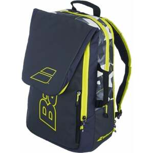 Babolat Pure Aero Backpack 3 Grey/Yellow/White Tenisová taška