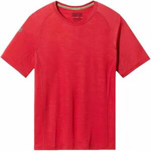 Smartwool Men's Active Ultralite Short Sleeve Rhythmic Red M Tričko