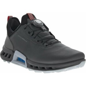 Ecco Biom C4 BOA Mens Golf Shoes Magnet/Black 39