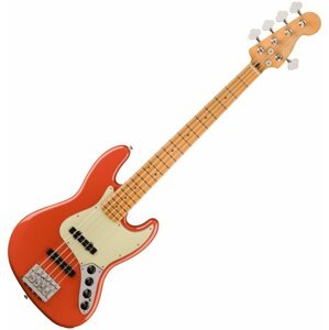 Fender Player Plus Jazz Bass V MN Fiesta Red