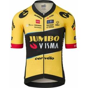 AGU Premium Replica Jersey SS Team Jumbo-Visma Men Dres Yellow 3XL