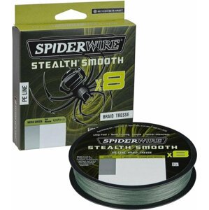 SpiderWire Stealth® Smooth8 x8 PE Braid Moss Green 0,14 mm 16,5 kg-36 lbs 150 m Šnúra