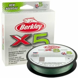 Berkley x5 Braid Low Vis Green 0,12 mm 12,1 kg 150 m