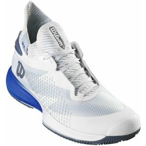 Wilson Kaos Rapide Sft Clay Mens Tennis Shoe White/Sterling Blue/China Blue 43 1/3