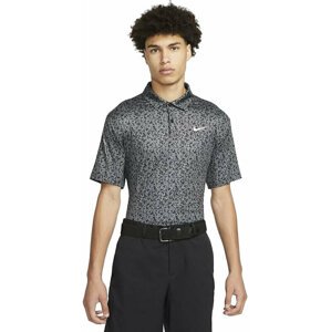 Nike Dri-Fit Tour Mens Camo Golf Polo Iron Grey/White L