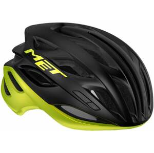 MET Estro MIPS Black Lime Yellow Metallic/Matt Glossy S (52-56 cm) Prilba na bicykel