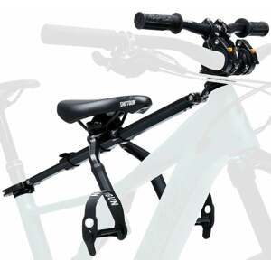 Shotgun Pro Child Bike Seat + Handlebars Combo Black