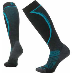 Smartwool Women's Ski Targeted Cushion OTC Socks Charcoal S Lyžiarske ponožky