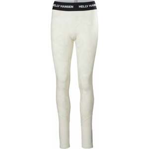 Helly Hansen W Lifa Merino Midweight Graphic Base Layer Pants Off White Rosemaling M Dámske termoprádlo