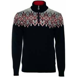 Dale of Norway Winterland Mens Merino Wool Sweater Navy/Off White/Raspberry XL Sveter