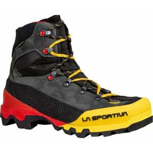 La Sportiva Pánske outdoorové topánky Aequilibrium LT GTX Black/Yellow 41,5