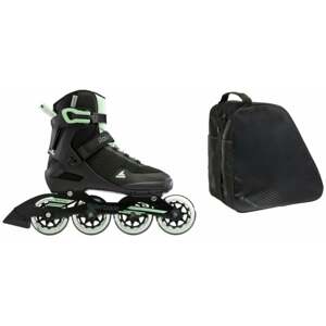 Rollerblade Spark 84 W Black/Mint Green 37 Kolieskové korčule
