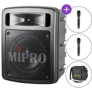 MiPro MA-303DB Vocal Dual Set Batériový PA systém