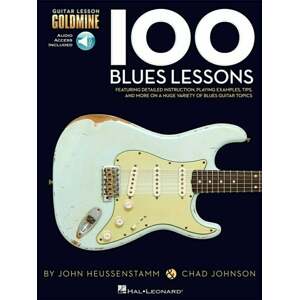 Hal Leonard Chad Johnson/John Heussenstamm: 100 Blues Lessons Noty
