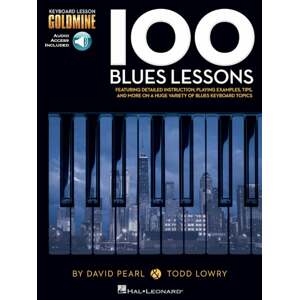 Hal Leonard Keyboard Lesson Goldmine: 100 Blues Lessons Noty
