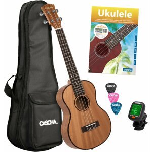 Cascha HH2049 Premium Tenorové ukulele Natural