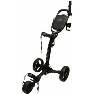 Axglo TriLite Black/Black Manuálny golfový vozík