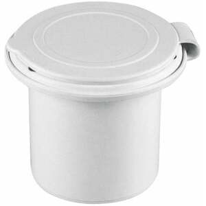 Nuova Rade Case for Shower Head, Round, with Lid 66mm White