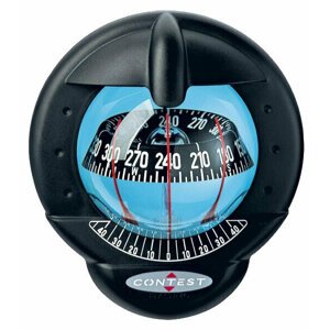 Plastimo Compass Contest 101 Black-Black Vertical Bulkhead