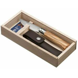 Opinel Wooden Gift Box N°08 Olive Turistický nôž