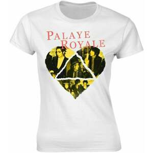 Palaye Royale Tričko Heart White L