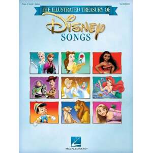 Disney The Illustrated Treasury of Disney Songs - 7th Ed. Noty